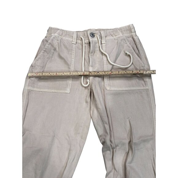 American Eagle Womens Beige Elastic Hem Jogger Pants Size 2 Regular - Picture 8 of 8